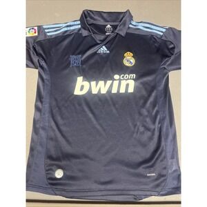 Real Madrid Kaka 8 Adidas Clima365 Soccer Jersey Men's Medium Blue Bwin 2008-09